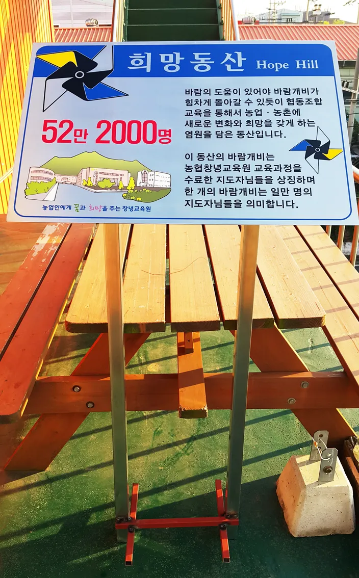 23_[WSGM-0001] 농협창녕교육원 스텐리스 안내판 종합안내판 사진 1