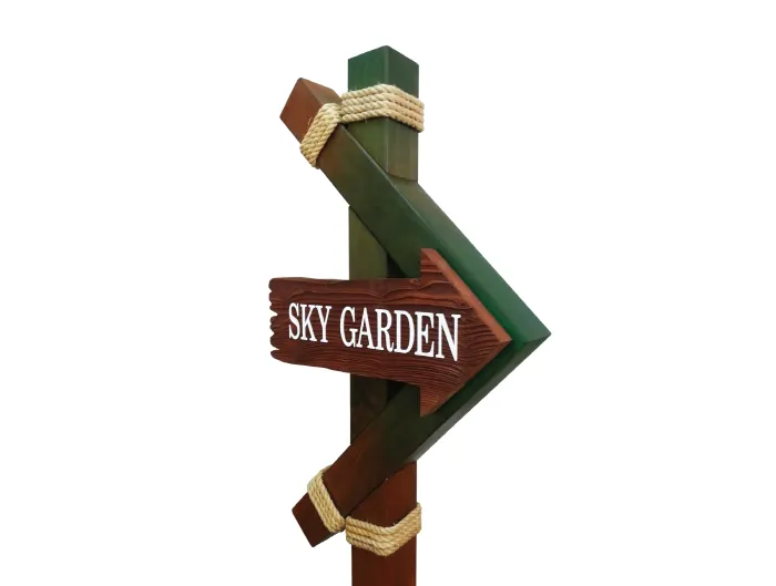 14_[WSB-0031] SKY GARDEN 방향표지판/이정표 사진 1